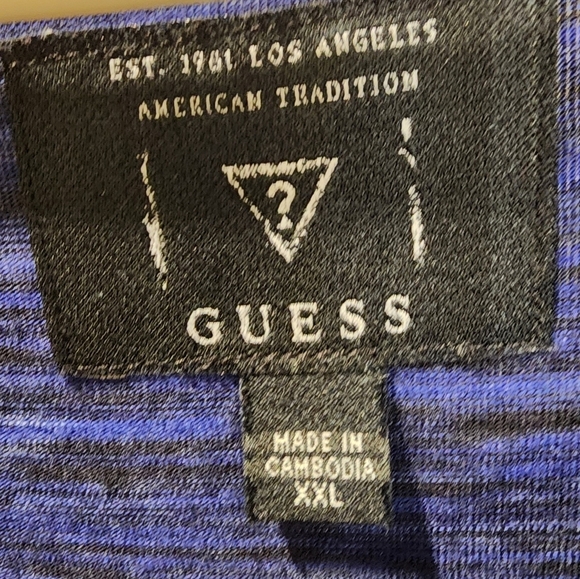 GUESS Lose Short Sleeves T-shirt XXL - Picture 5 of 10